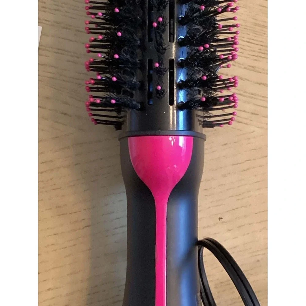 styling Dual Voltage Hair Dryer Brush & Volumizer 1200W Hot Air Brush SY-BD08